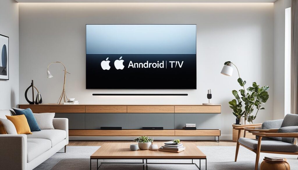 Apple TV and Android TV Apple TV and Android TV