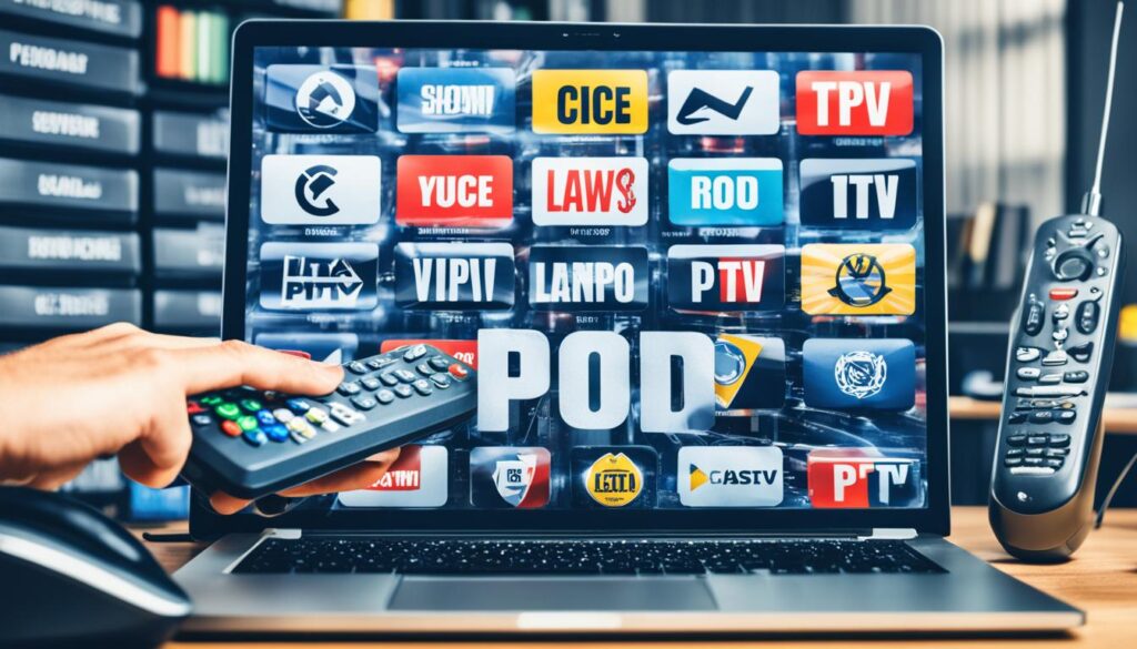 Signs of illegal IPTV