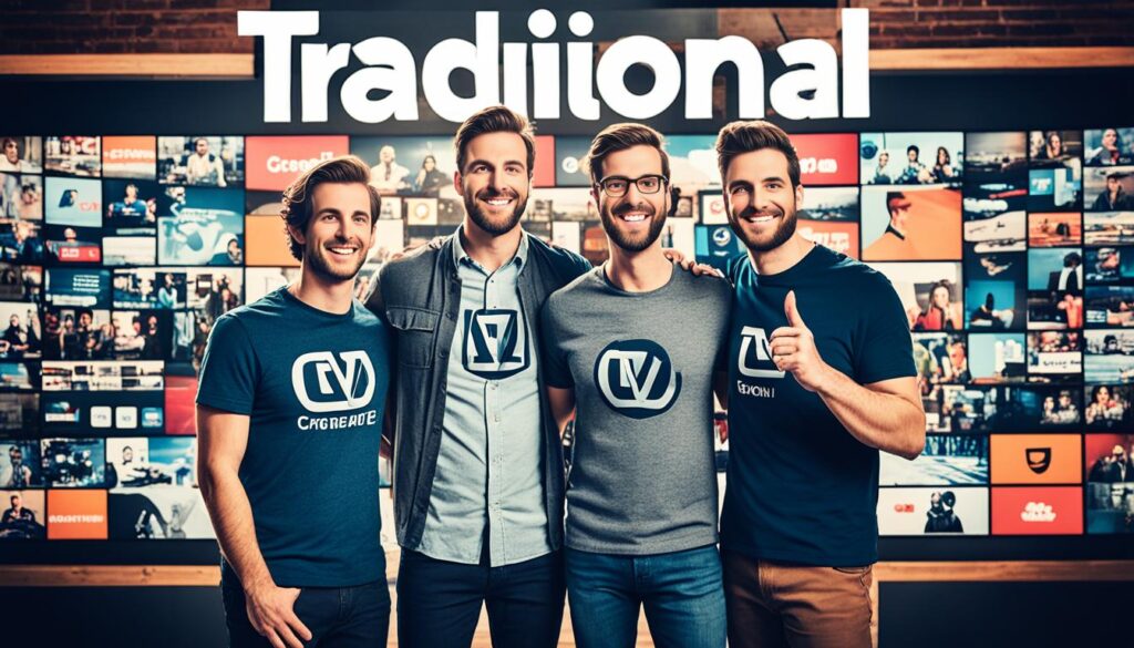 Independent content creators challenging traditional media power dynamics